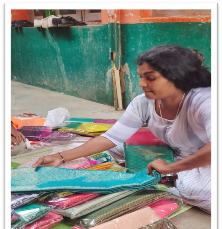 Ms. Rajeshwari - "Weaving Success, One Sale at a Time"